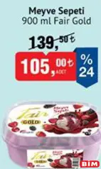 FAİR GOLD MEYVE SEPETİ DONDURMA 900 ML fiyat ve kampanya bilgisi